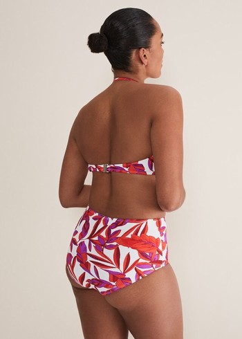 Phase Eight Leaf Print Swimwear Orange Canada | GXTZIP-943